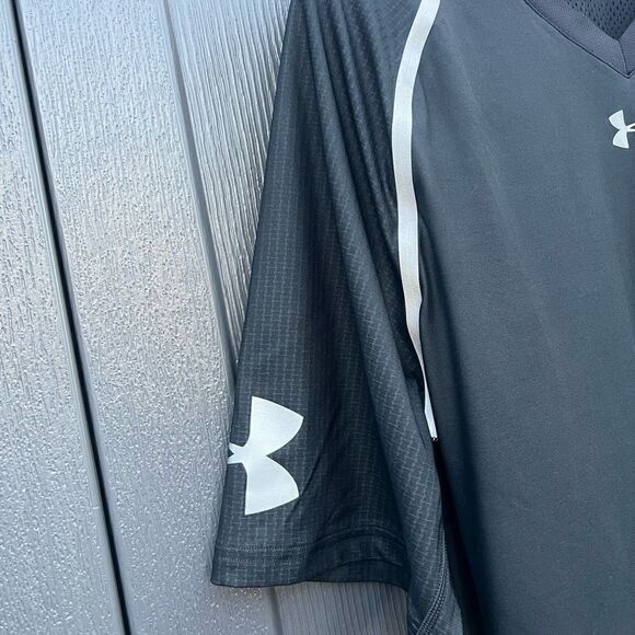 Under Armour Mens Black Heatgear Compression Short Sleeve Shirt Size 3XL - Picture 3 of 7